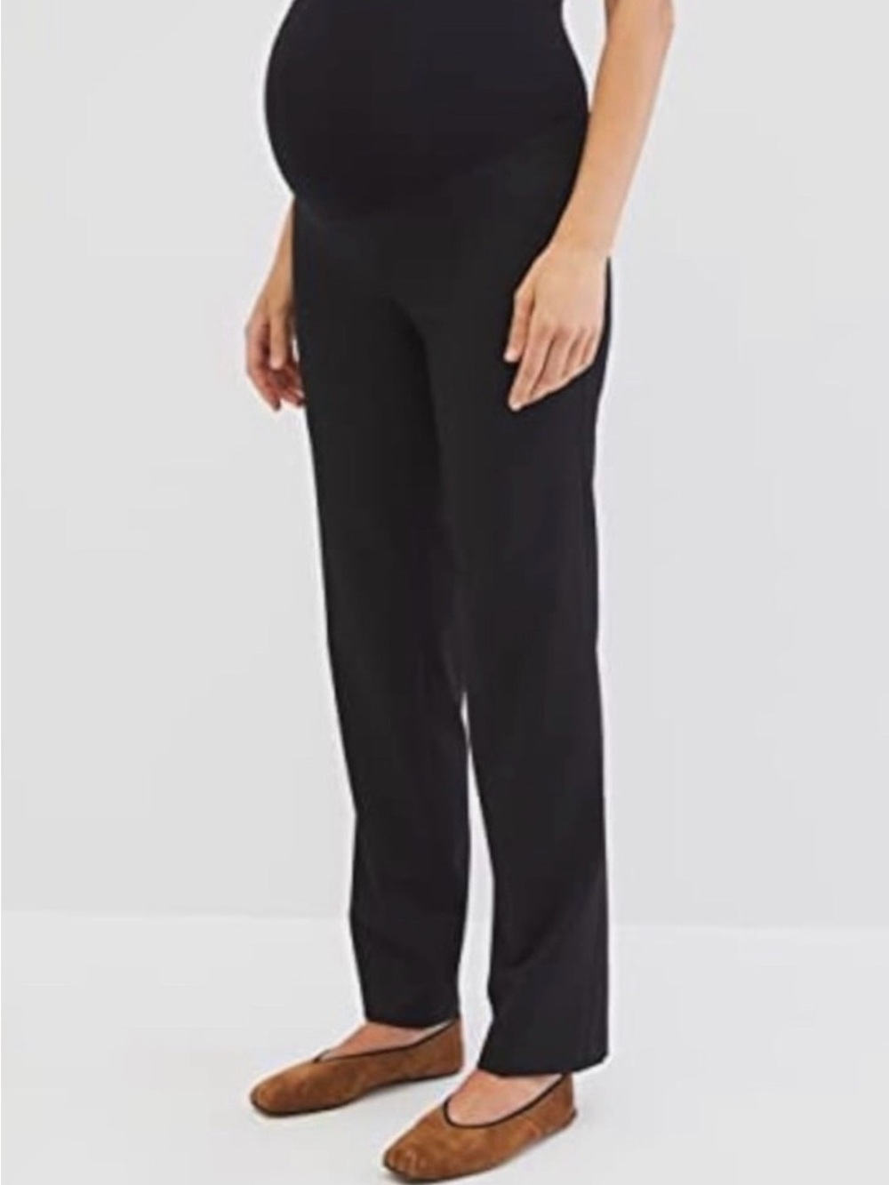NWOT Motherhood Bi Stretch Secret Fit Belly Straight Fit Suiting Pants | Size M